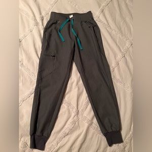 Gray FIGS Zamora joggers